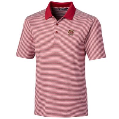 NCAA Maryland Terrapins Big & Tall Forge Tonal Stripe Polo