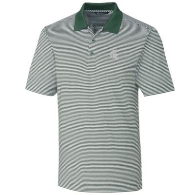 NCAA Michigan State Spartans Big & Tall Forge Tonal Stripe Polo