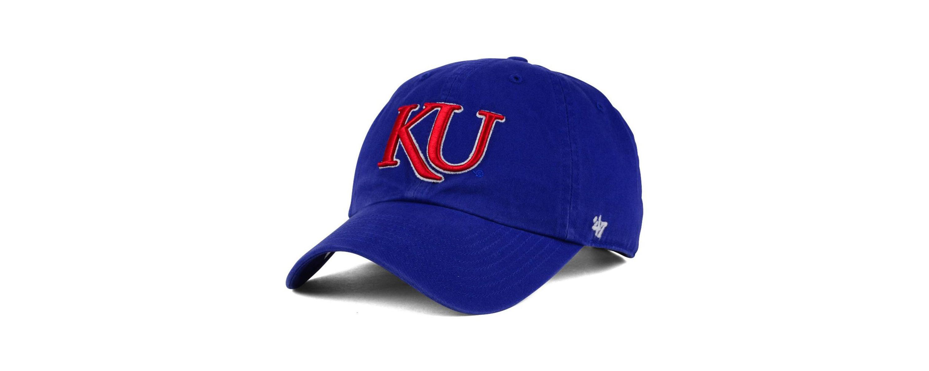 NCAA Kansas Jayhawks Clean Up Adjustable Hat