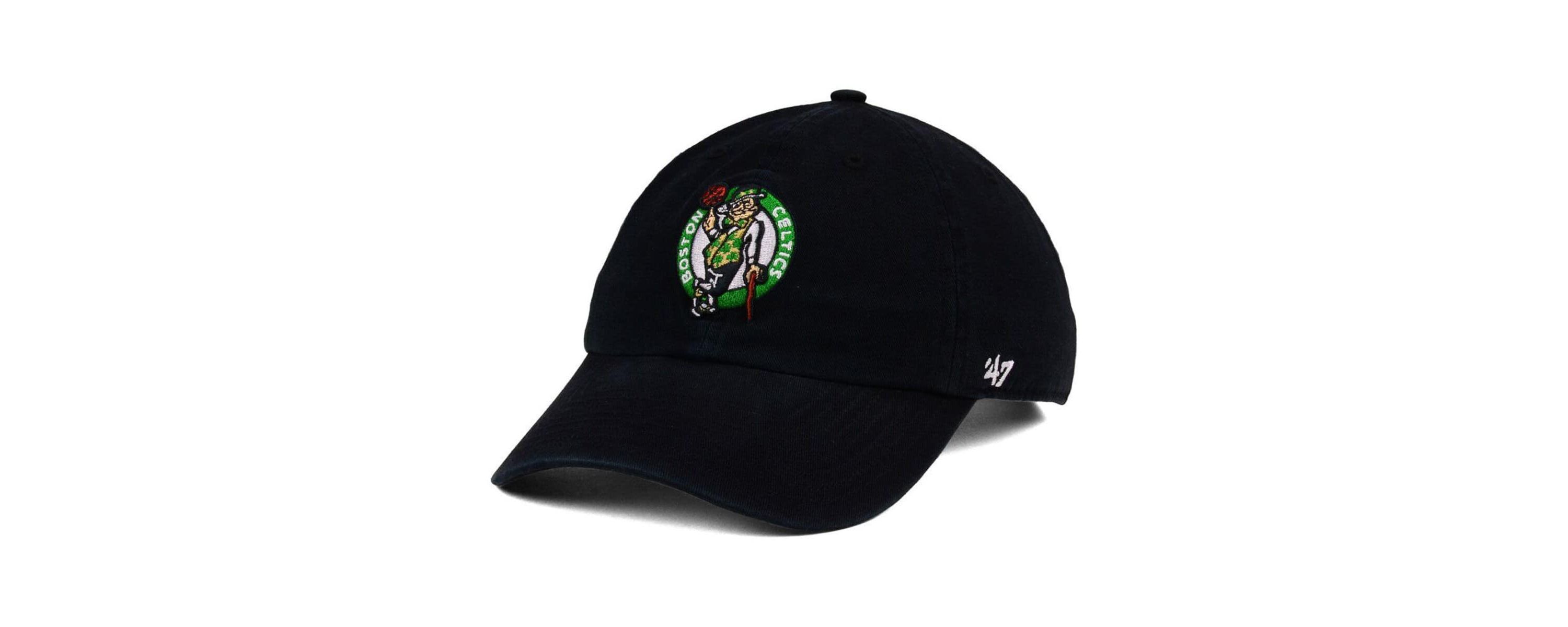 NBA Boston Celtics Clean Up Adjustable Hat - Black