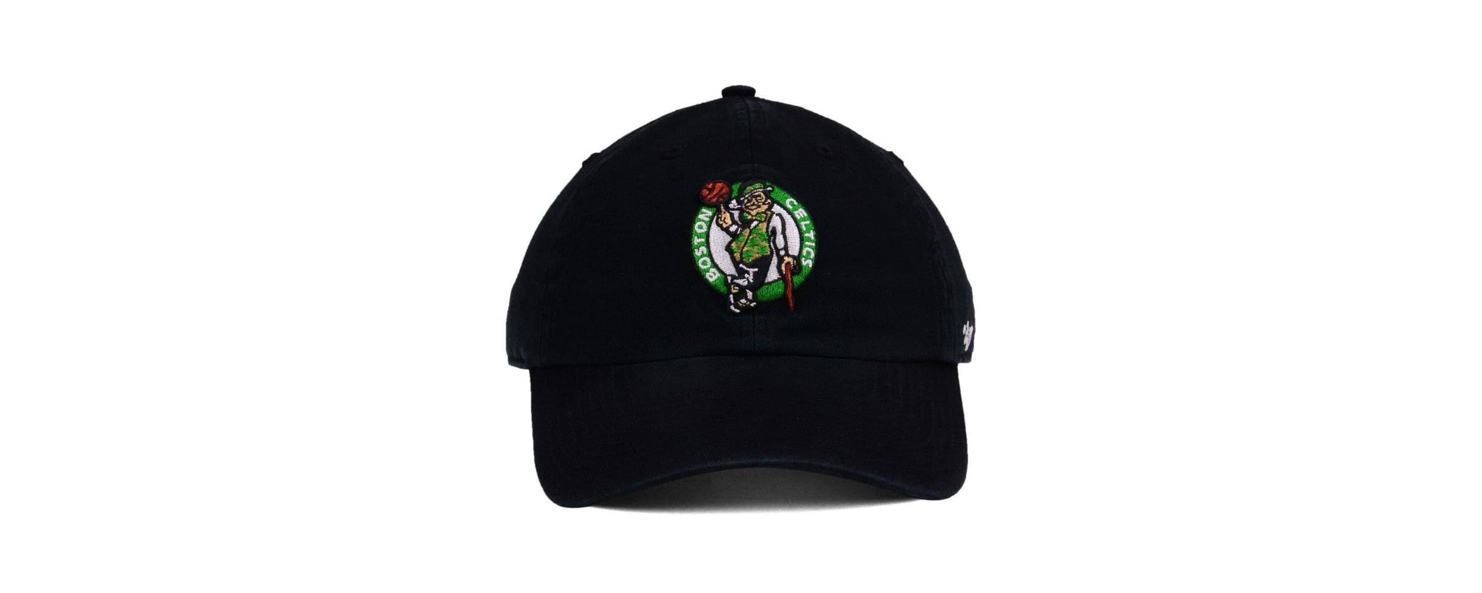 NBA Boston Celtics Clean Up Adjustable Hat - Black