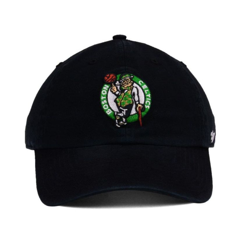 NBA Boston Celtics Clean Up Adjustable Hat - Black