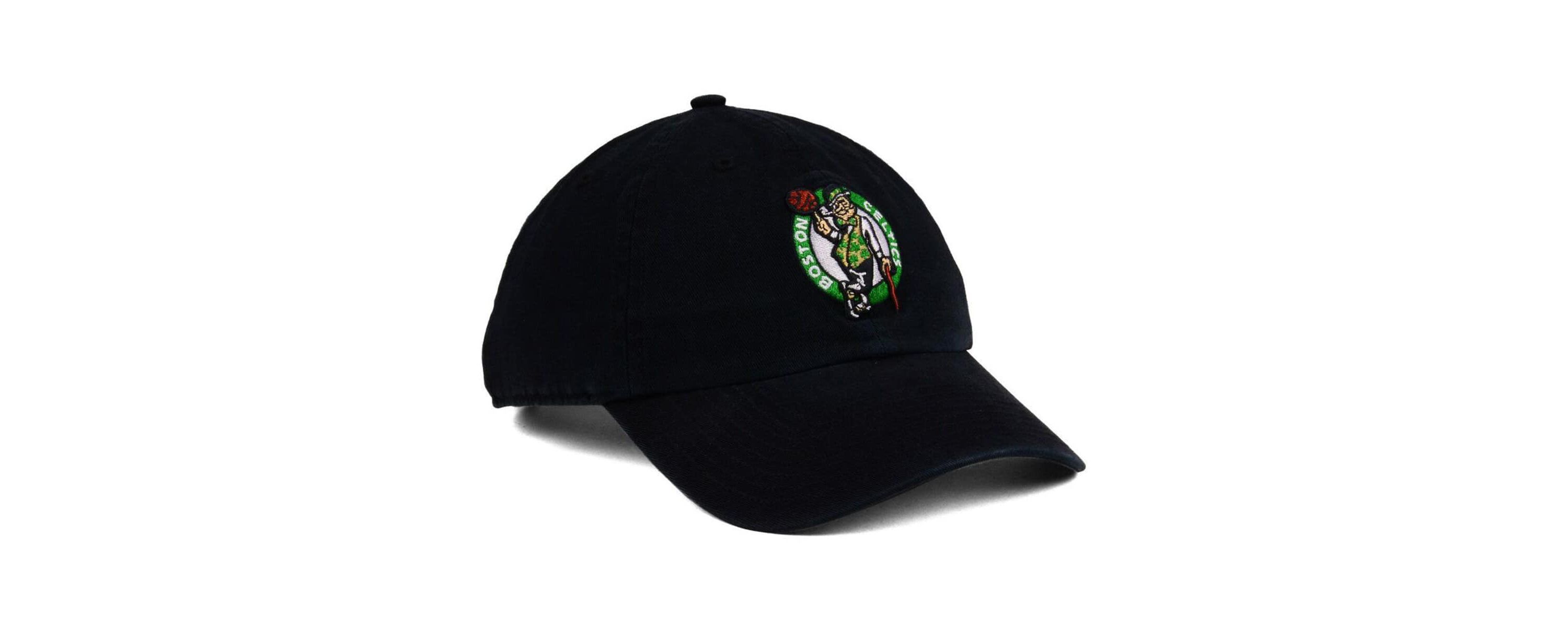 NBA Boston Celtics Clean Up Adjustable Hat - Black
