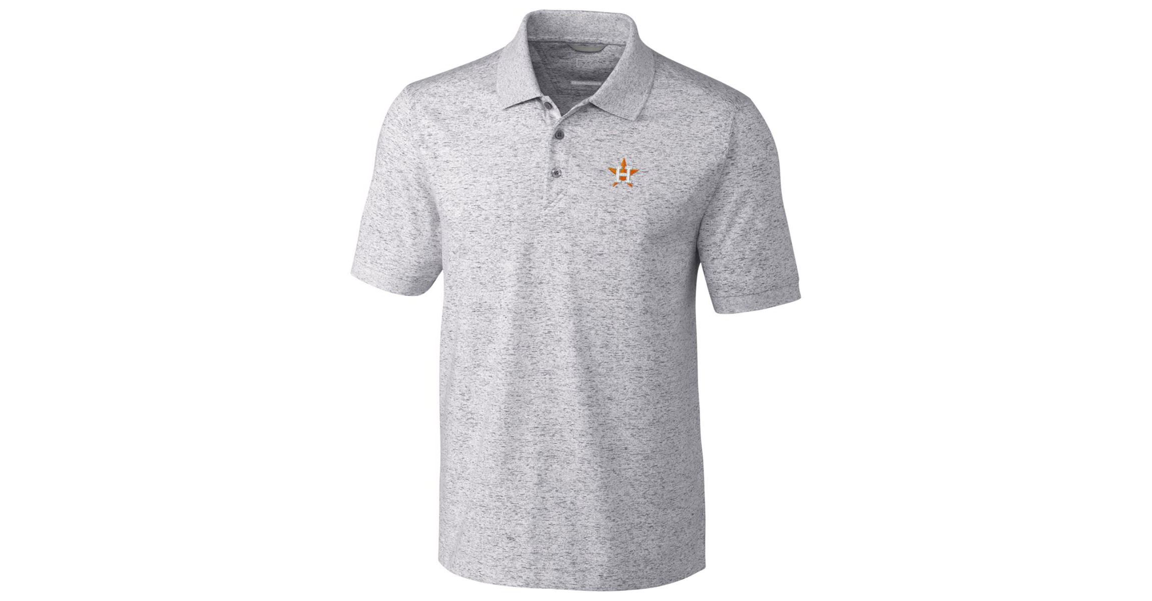 MLB Houston Astros Advantage Polo Space Dye - Gray