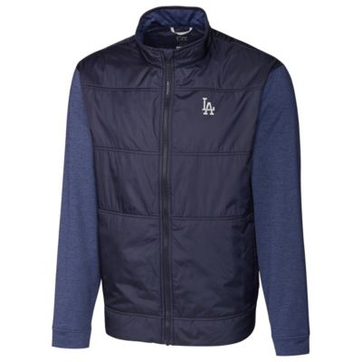 MLB Los Angeles Dodgers Stealth Full-Zip Jacket - Navy