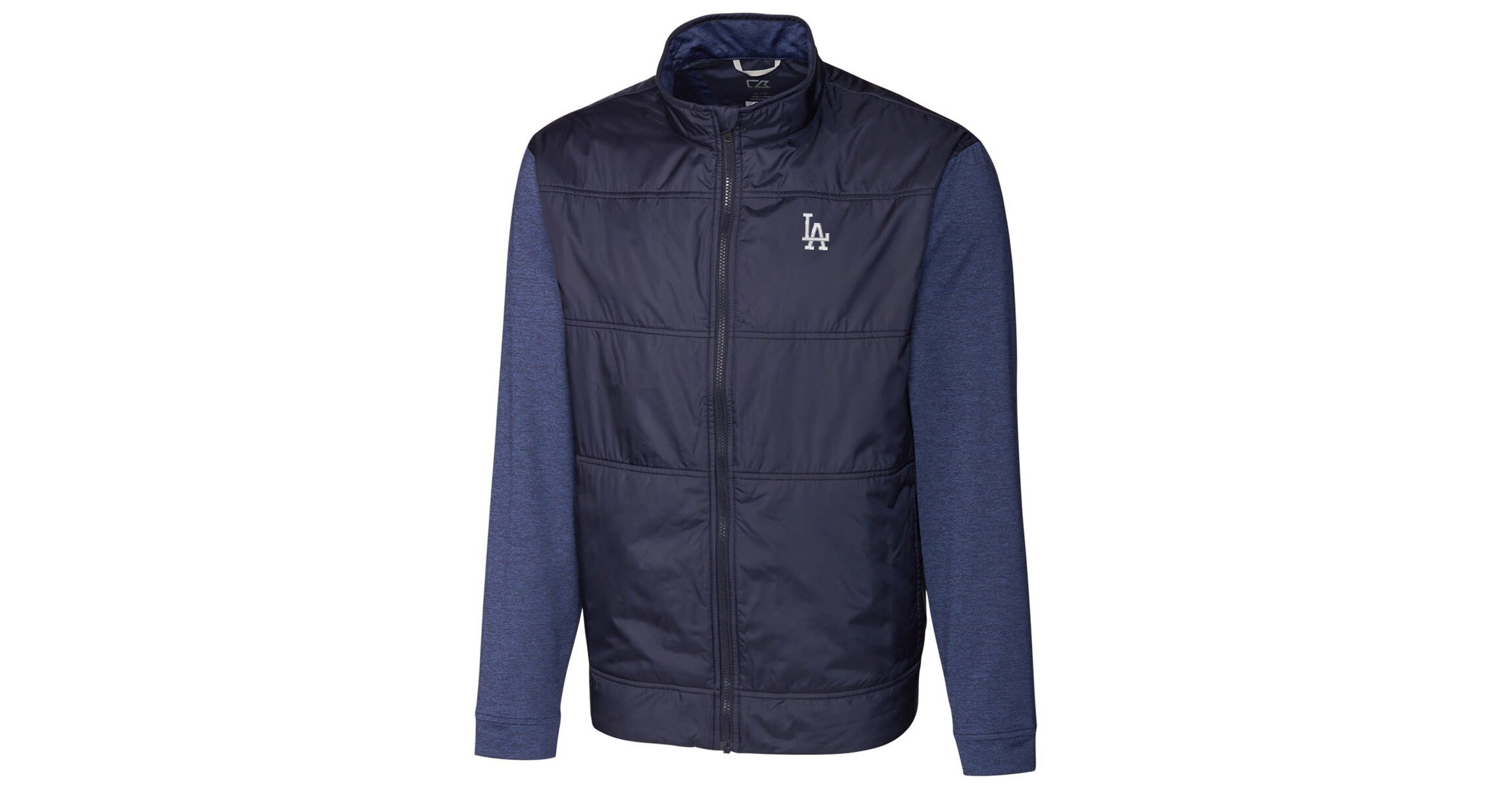 MLB Los Angeles Dodgers Stealth Full-Zip Jacket - Navy