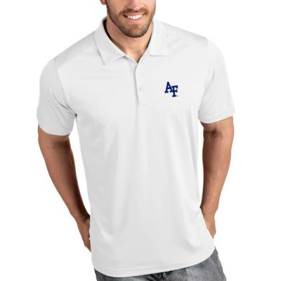 Antigua Mens NCAA Air Force Falcons Tribute Polo  White