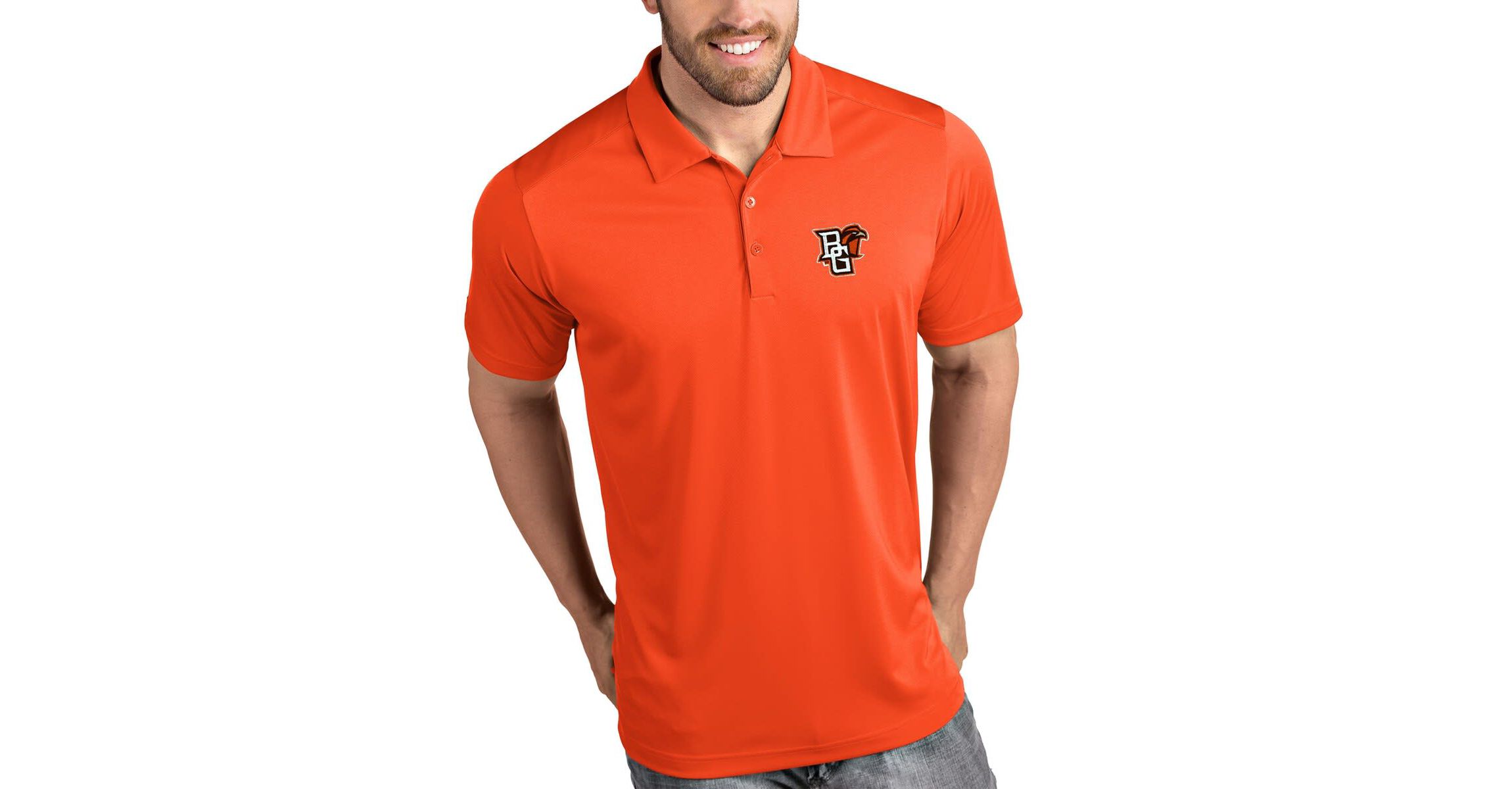 Bowling Green Falcons NCAA Bowling St. Falcons Tribute Polo - Orange