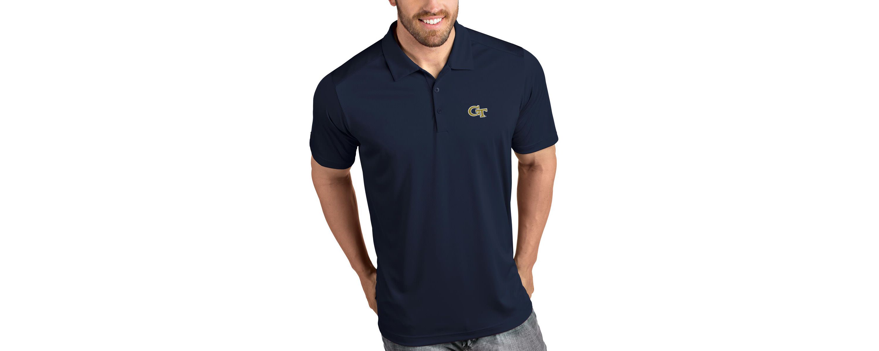 Georgia Tech Yellow Jackets NCAA Georgia Tech Jackets Tribute Polo