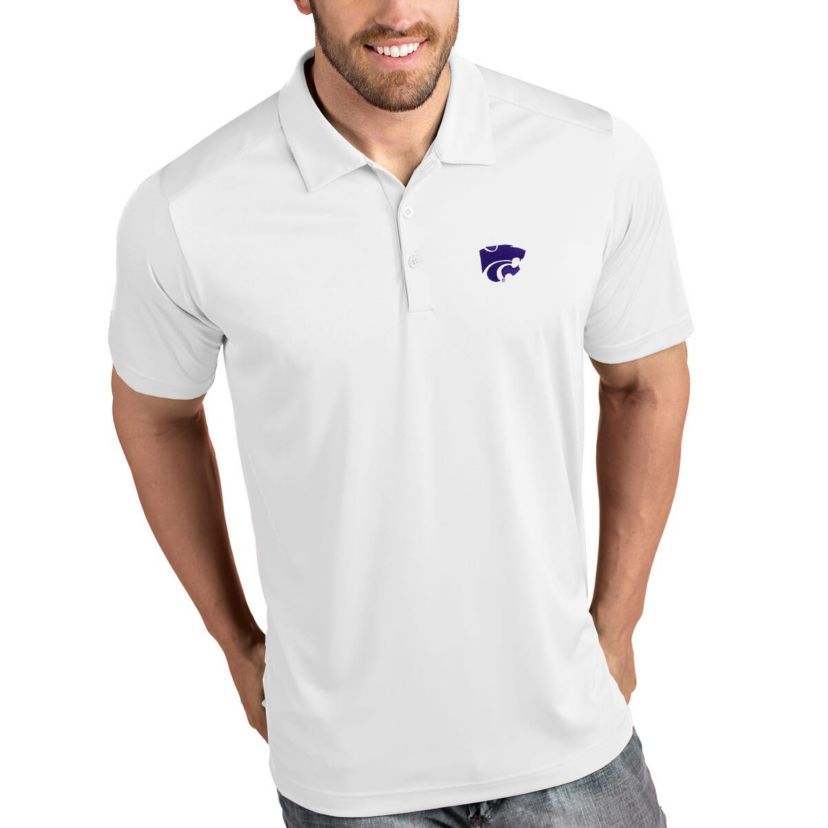 NCAA Kansas State Wildcats Tribute Polo - White