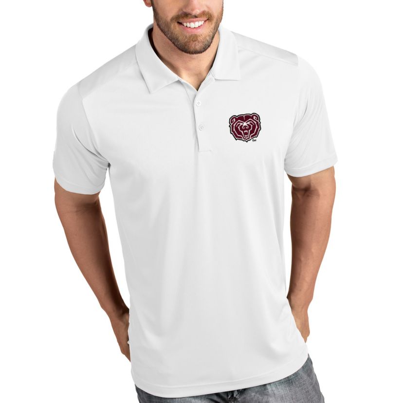 Missouri State Bears NCAA Missouri State University Bears Tribute Polo - White