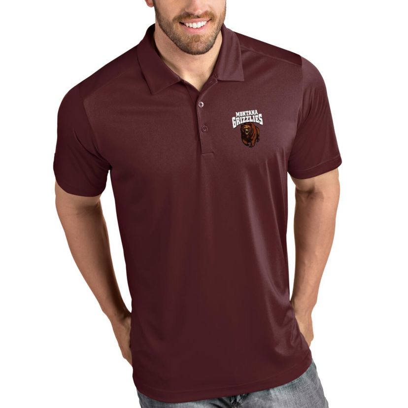 NCAA Montana Grizzlies Tribute Polo - Maroon