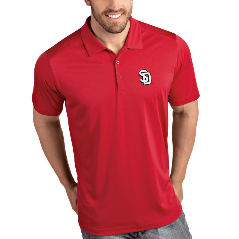 NCAA South Dakota Coyotes Tribute Polo - Red