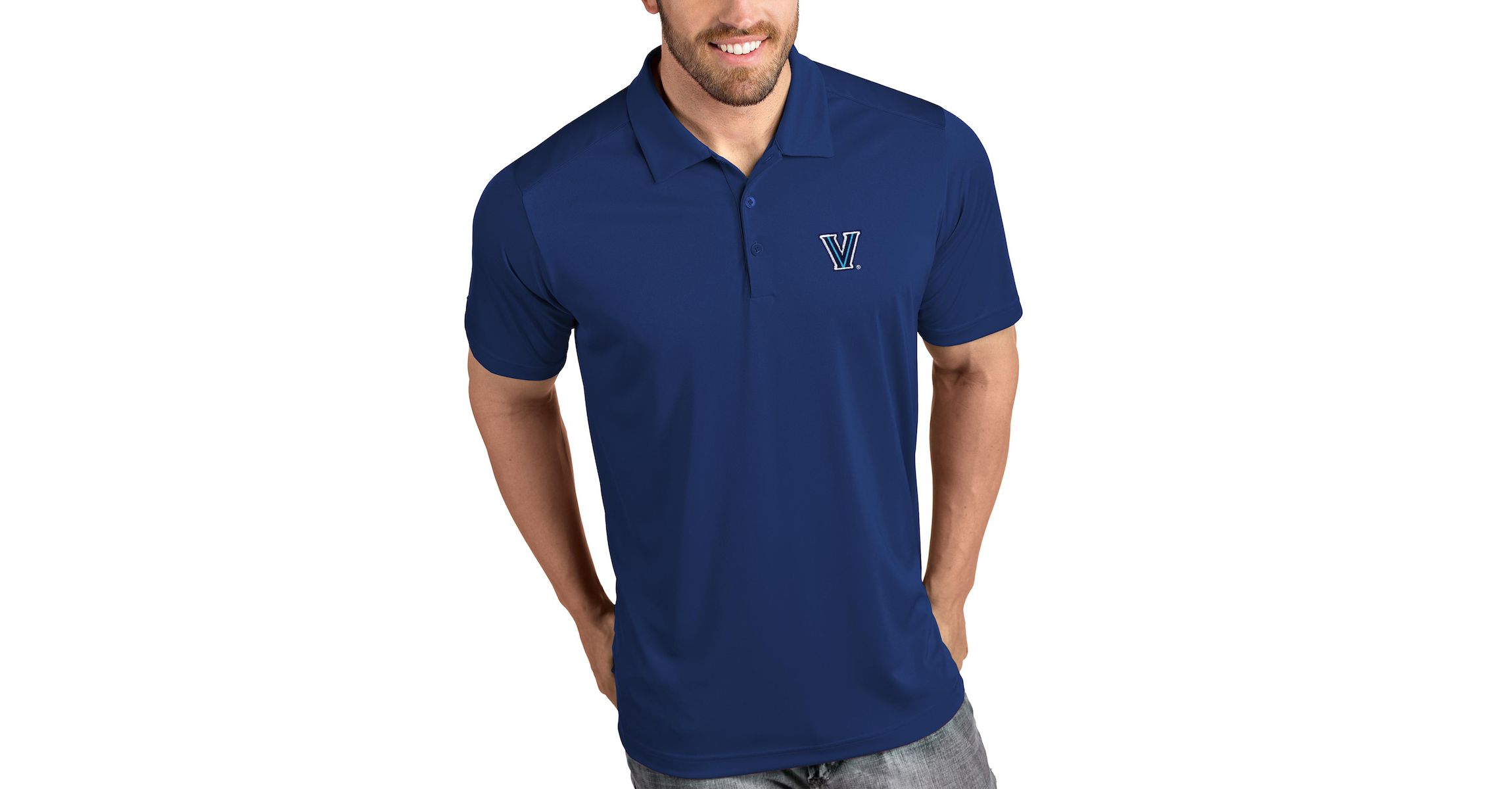 NCAA Villanova Wildcats Tribute Polo - Royal