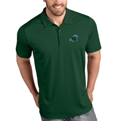 Antigua Men's Tulane Green Wave NCAA Tulane Wave Tribute Polo - Green