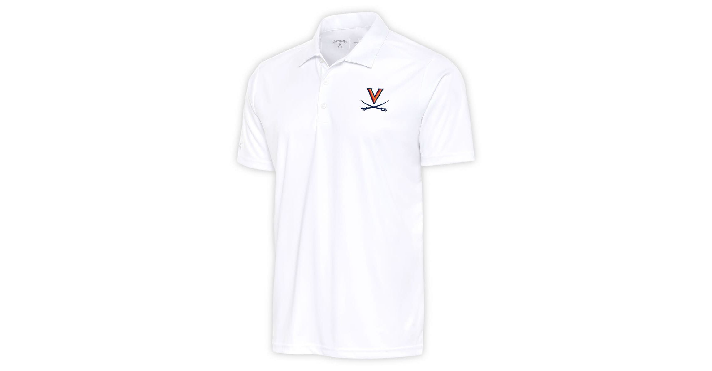 NCAA Virginia Cavaliers Tribute Polo - White