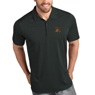 Antigua Men's NCAA Vermont Catamounts Tribute Polo - Charcoal, Grey, Small