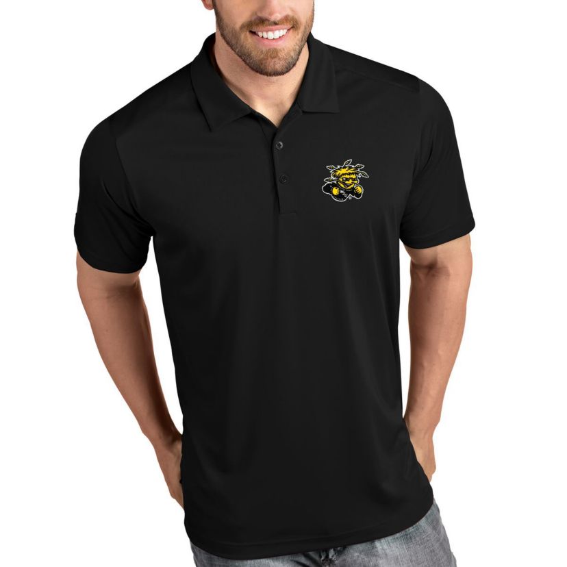 NCAA Wichita State Shockers Tribute Polo - Black