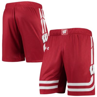 NCAA Under Armour Wisconsin Badgers Replica Basketball Short