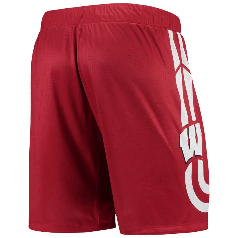 NCAA Under Armour Wisconsin Badgers Replica Basketball Short