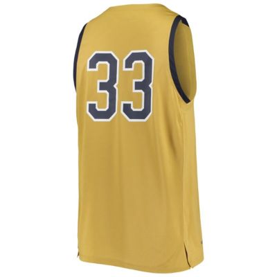 NCAA Under Armour #33 Notre Dame Fighting Irish NCAA Replica Basketball Jersey