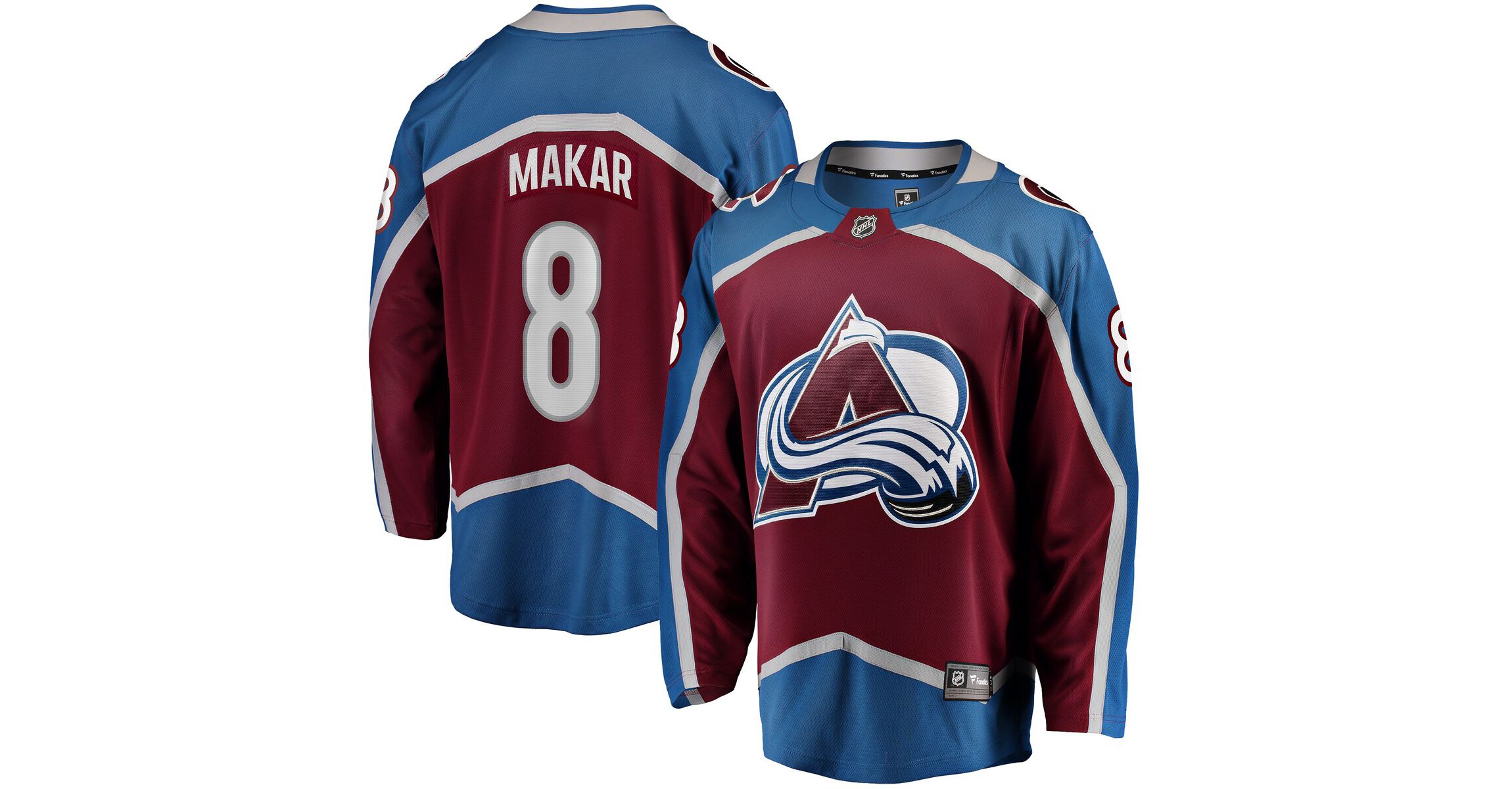 NHL Cale Makar Colorado Avalanche Fanatics Home Breakaway Player Jersey - Maroon