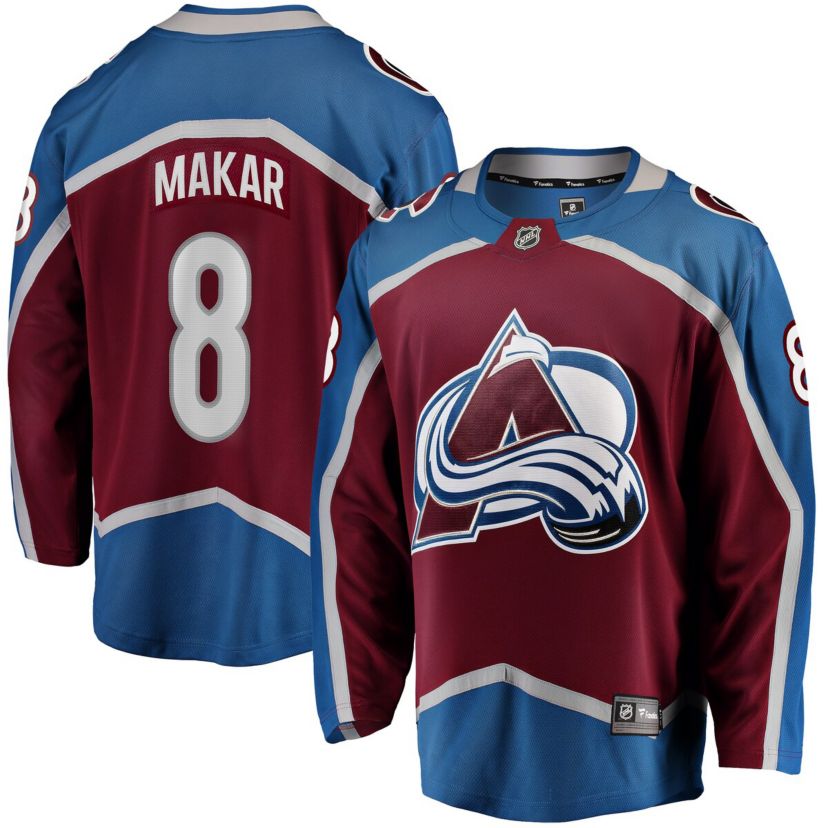 NHL Cale Makar Colorado Avalanche Fanatics Home Breakaway Player Jersey - Maroon