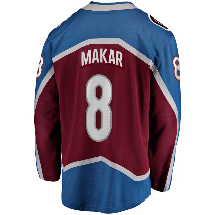 NHL Cale Makar Colorado Avalanche Fanatics Home Breakaway Player Jersey - Maroon