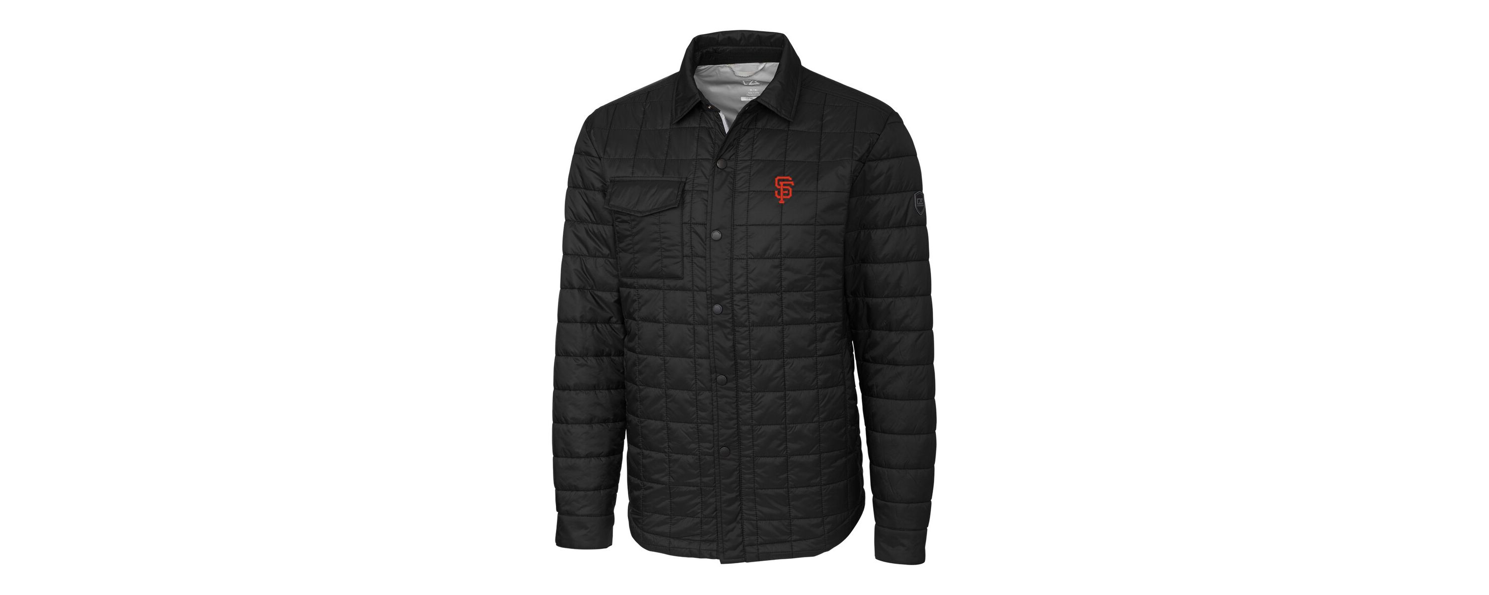 MLB San Francisco Giants Big & Tall Rainier Shirt Jacket