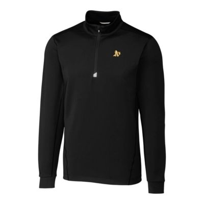 MLB Oakland Athletics Big & Tall Traverse Half-Zip Pullover Jacket