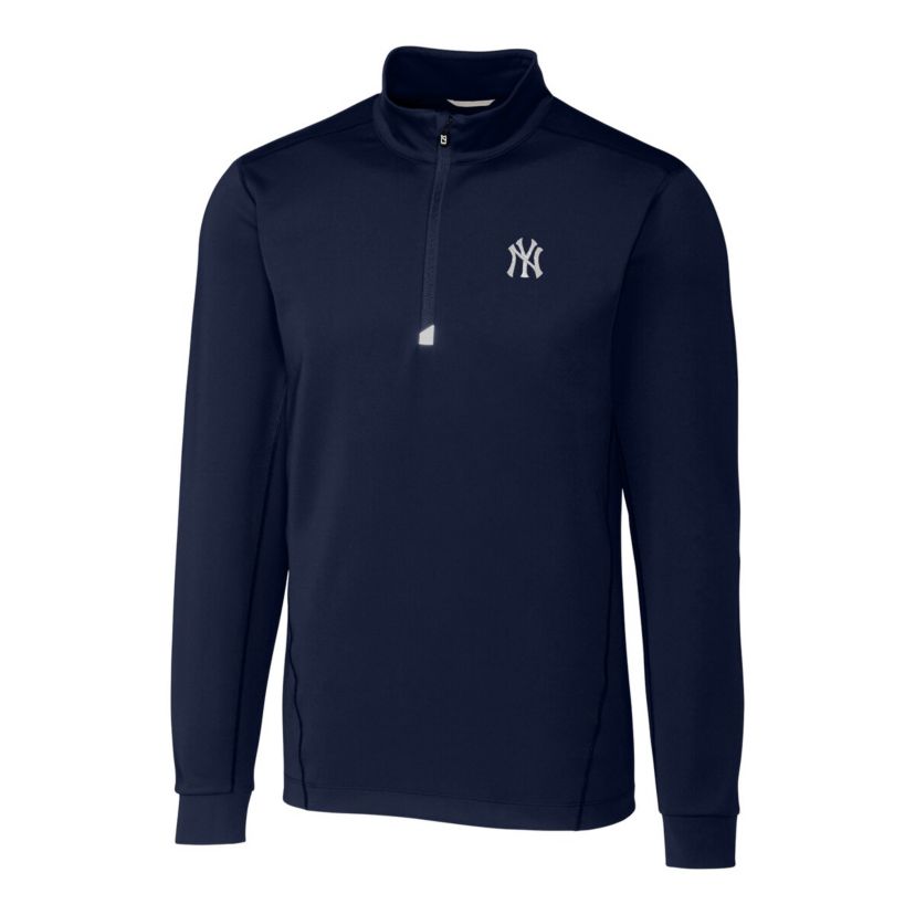 MLB New York Yankees Big & Tall Traverse Half-Zip Pullover Jacket