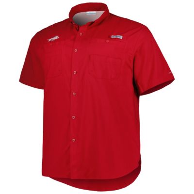 NCAA Arkansas Razorbacks Big & Tall Collegiate Tamiami Button-Down Shirt