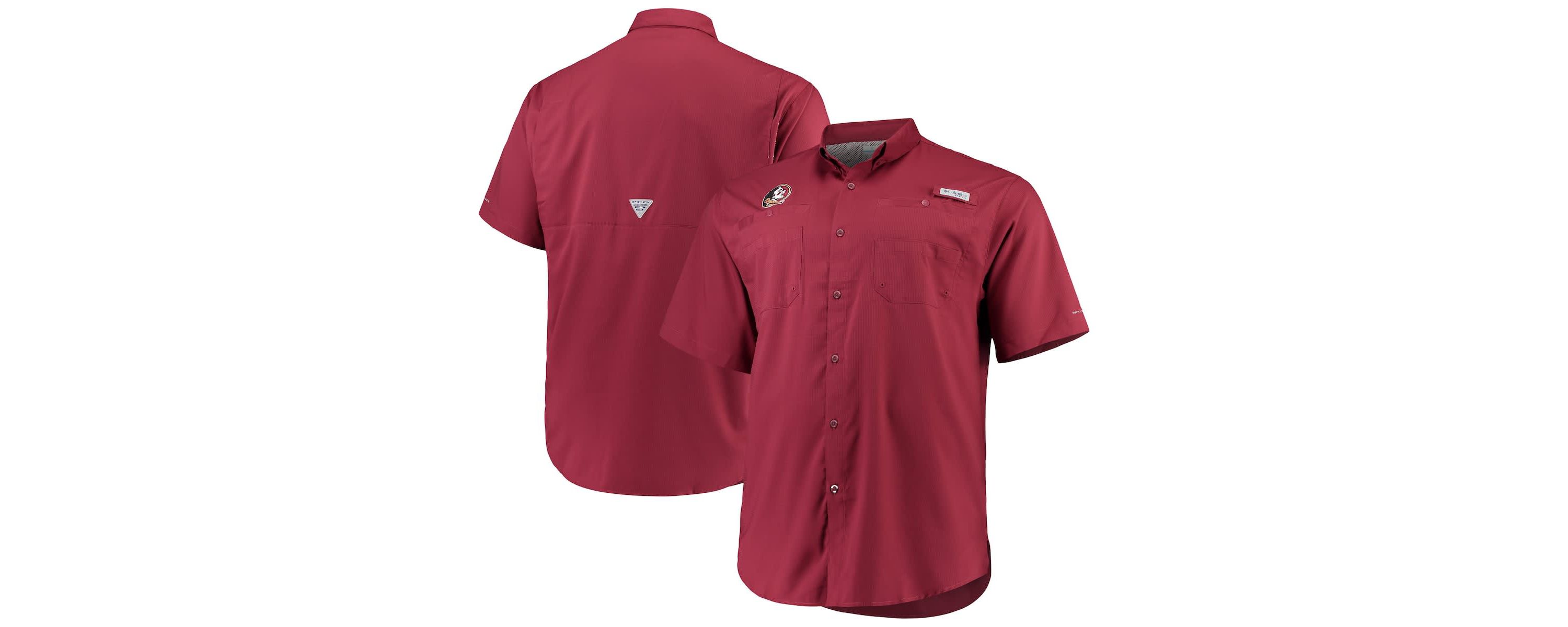 NCAA Florida State Seminoles Big & Tall Collegiate Tamiami Button-Down Shirt