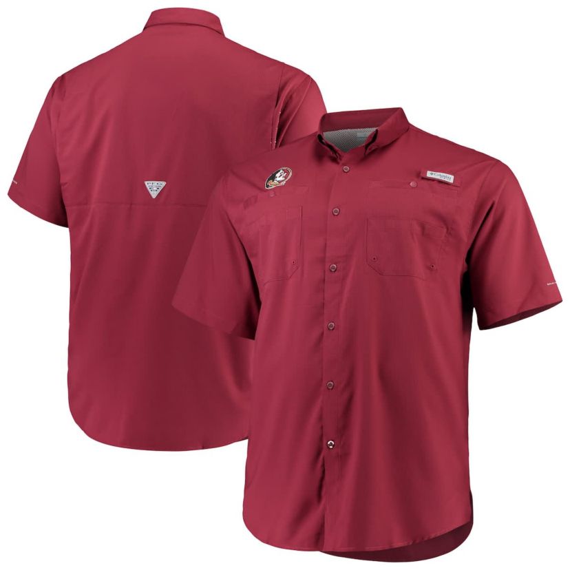 NCAA Florida State Seminoles Big & Tall Collegiate Tamiami Button-Down Shirt