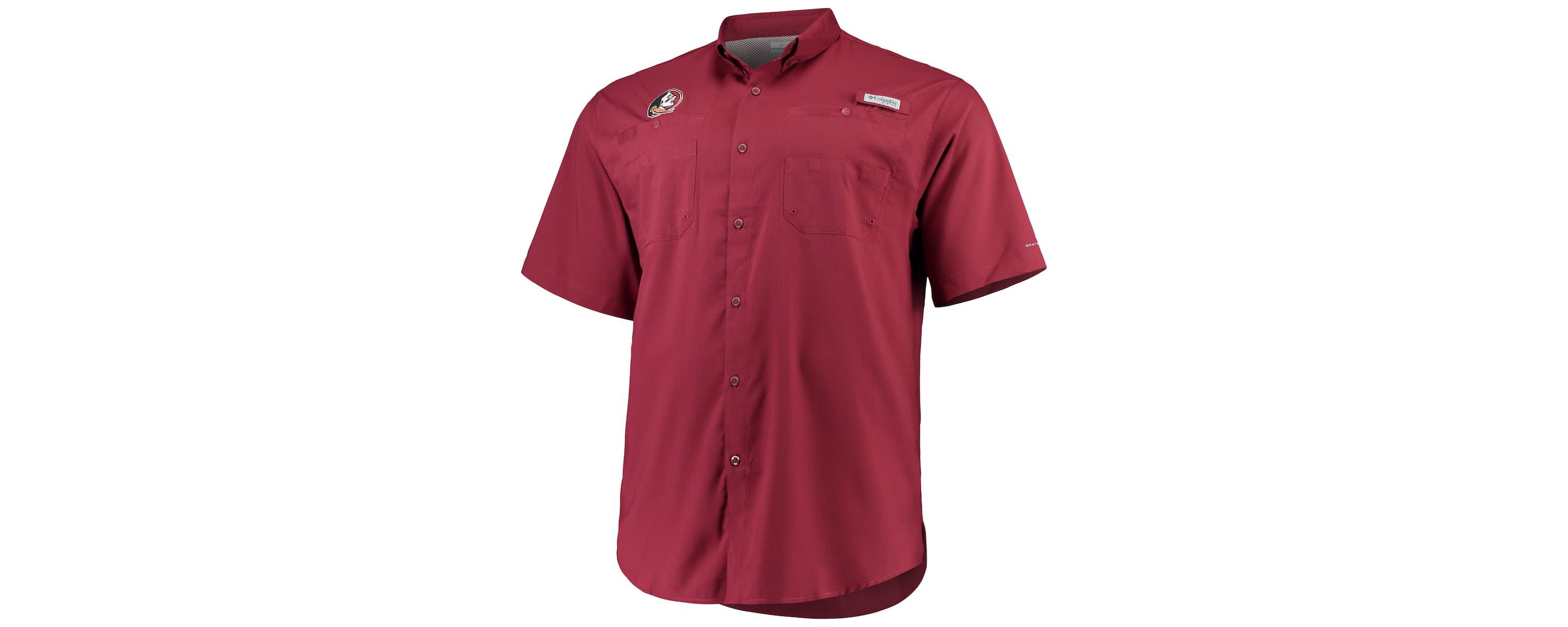 NCAA Florida State Seminoles Big & Tall Collegiate Tamiami Button-Down Shirt