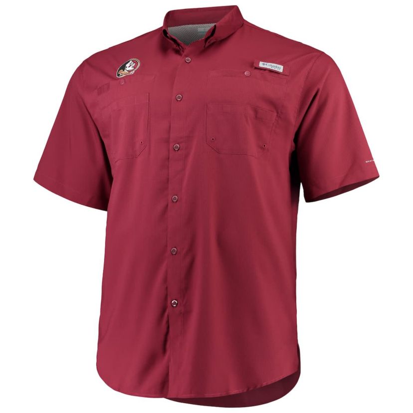 NCAA Florida State Seminoles Big & Tall Collegiate Tamiami Button-Down Shirt