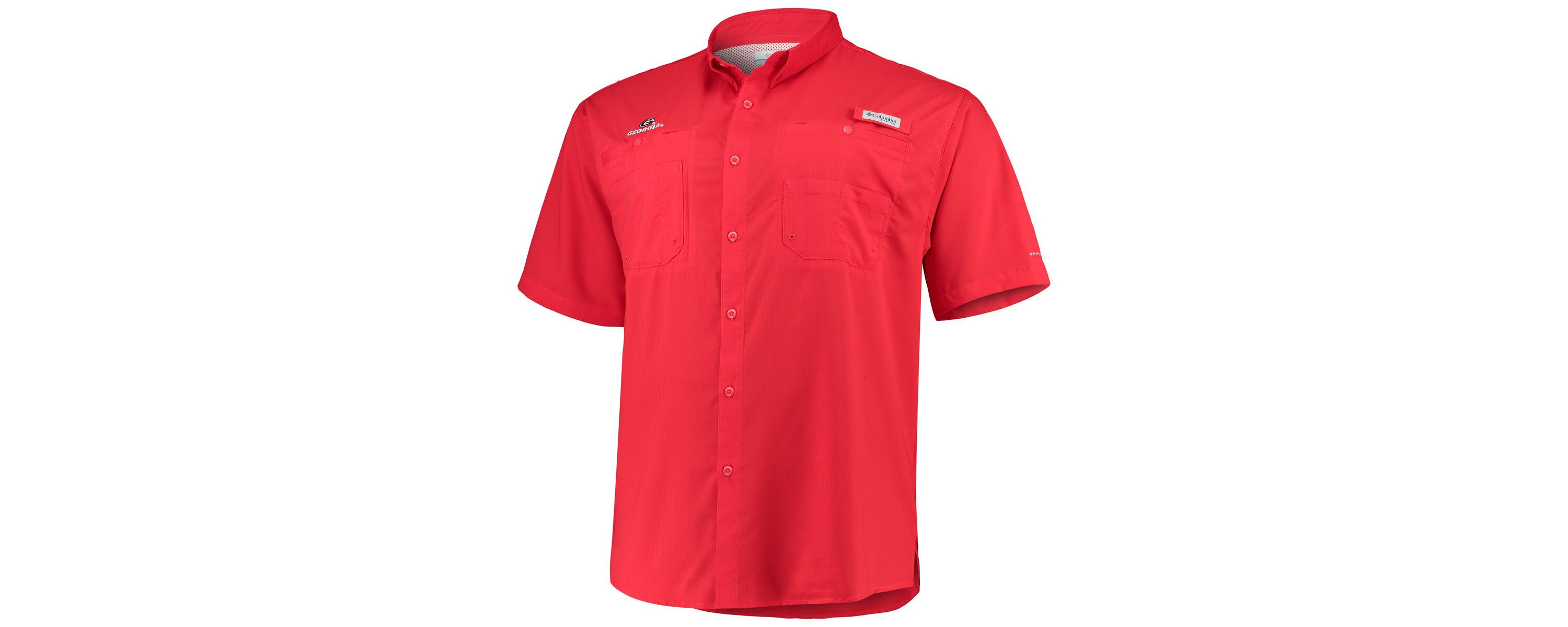 NCAA Georgia Bulldogs Big & Tall Collegiate Tamiami Button-Down Shirt