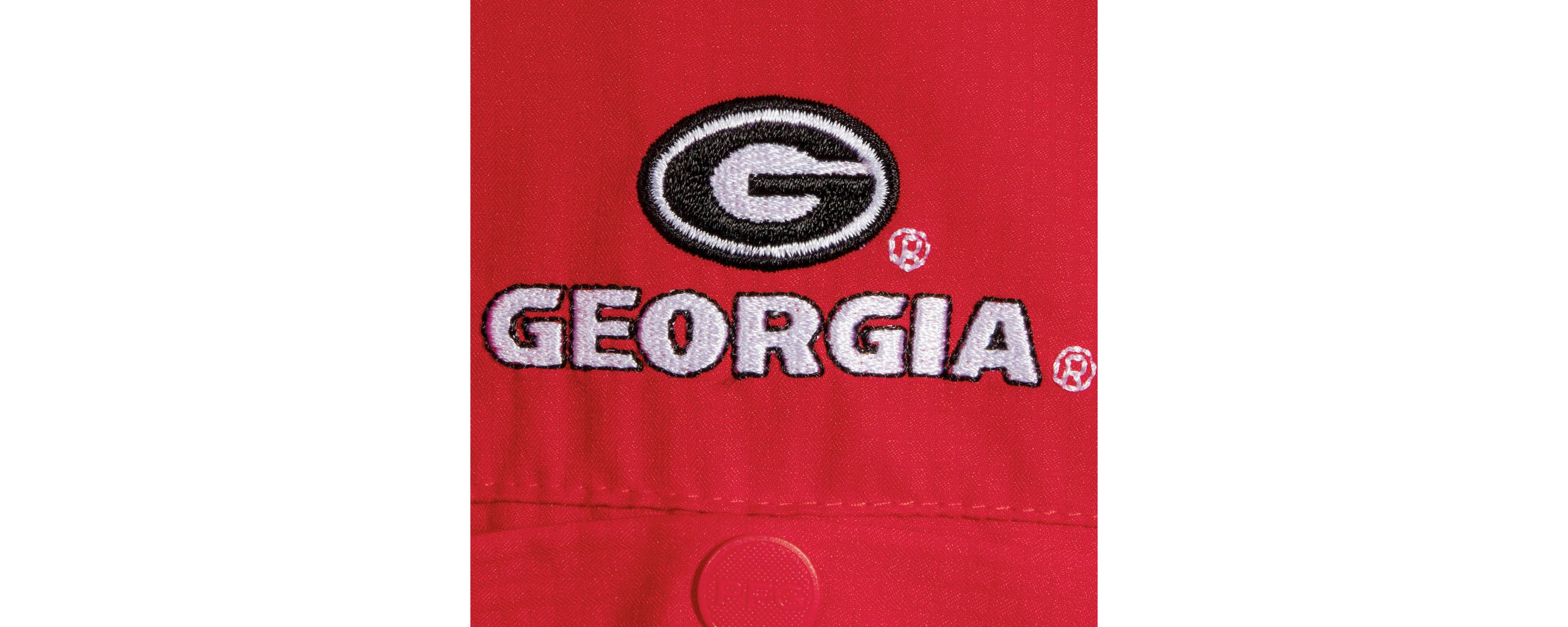 NCAA Georgia Bulldogs Big & Tall Collegiate Tamiami Button-Down Shirt
