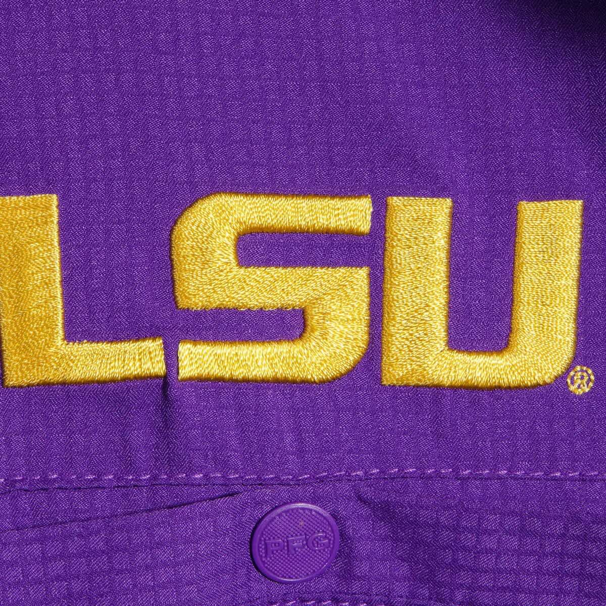 NCAA LSU Tigers Big & Tall Collegiate Tamiami Button-Down Shirt