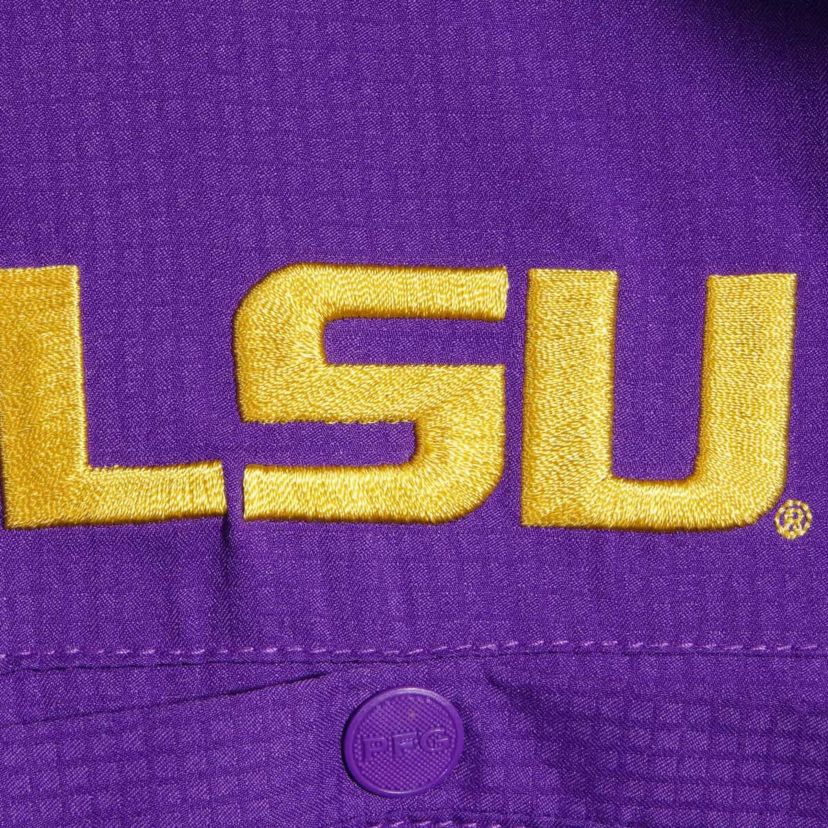NCAA LSU Tigers Big & Tall Collegiate Tamiami Button-Down Shirt