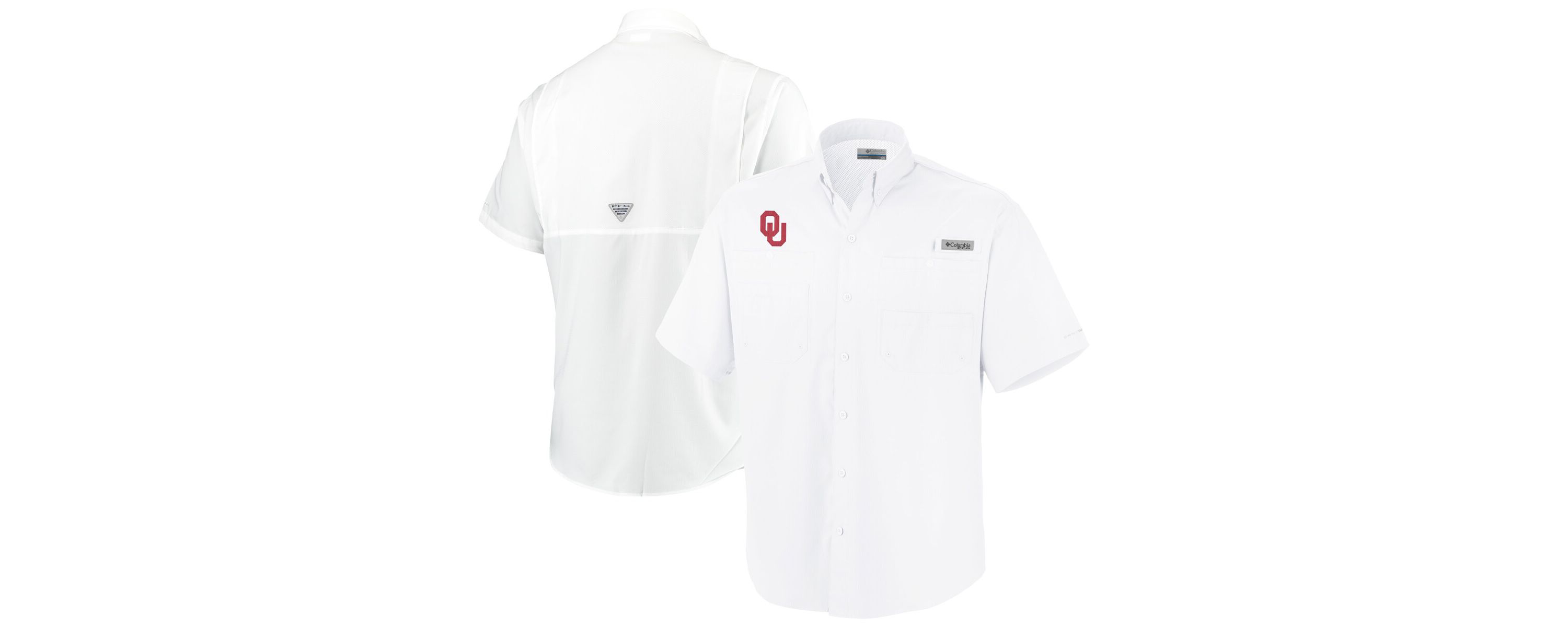 NCAA Oklahoma Sooners Big & Tall Collegiate Tamiami Button-Down Shirt