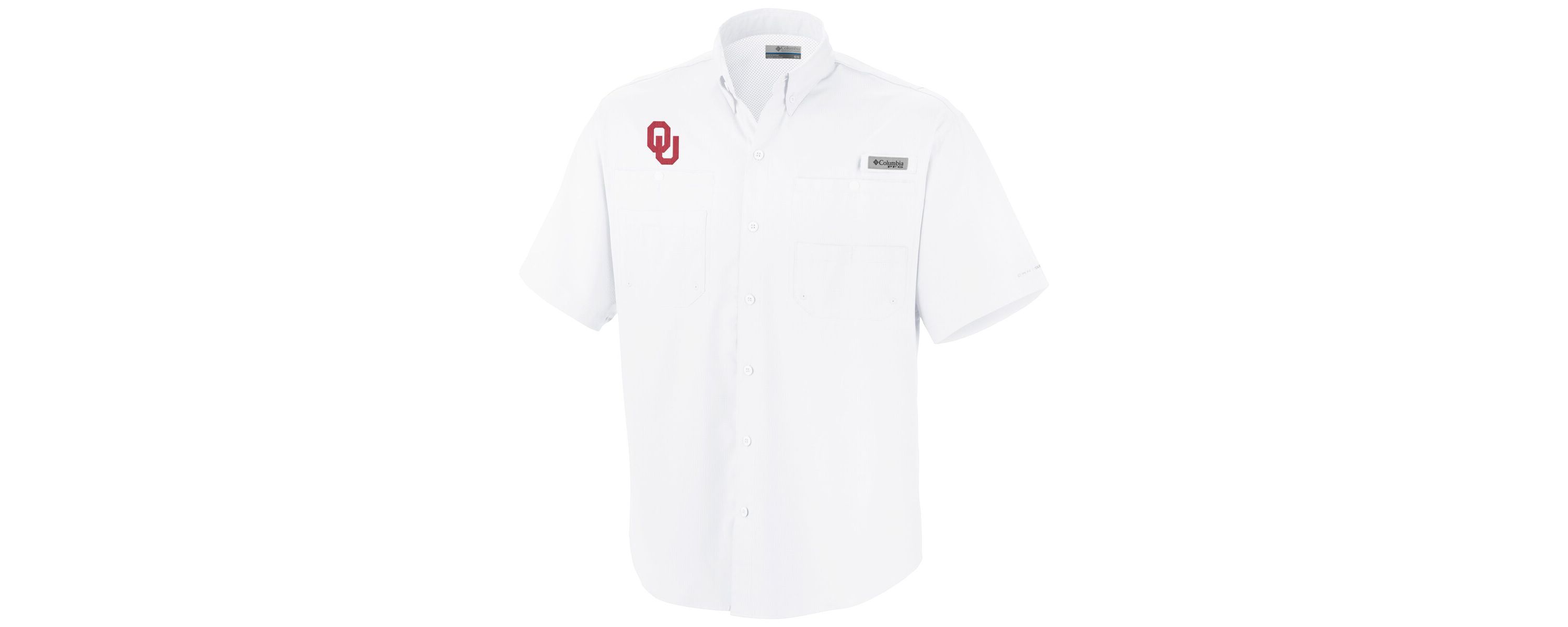 NCAA Oklahoma Sooners Big & Tall Collegiate Tamiami Button-Down Shirt