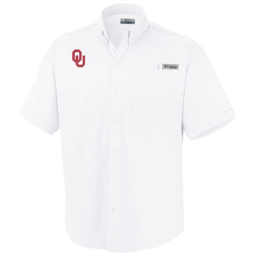 NCAA Oklahoma Sooners Big & Tall Collegiate Tamiami Button-Down Shirt