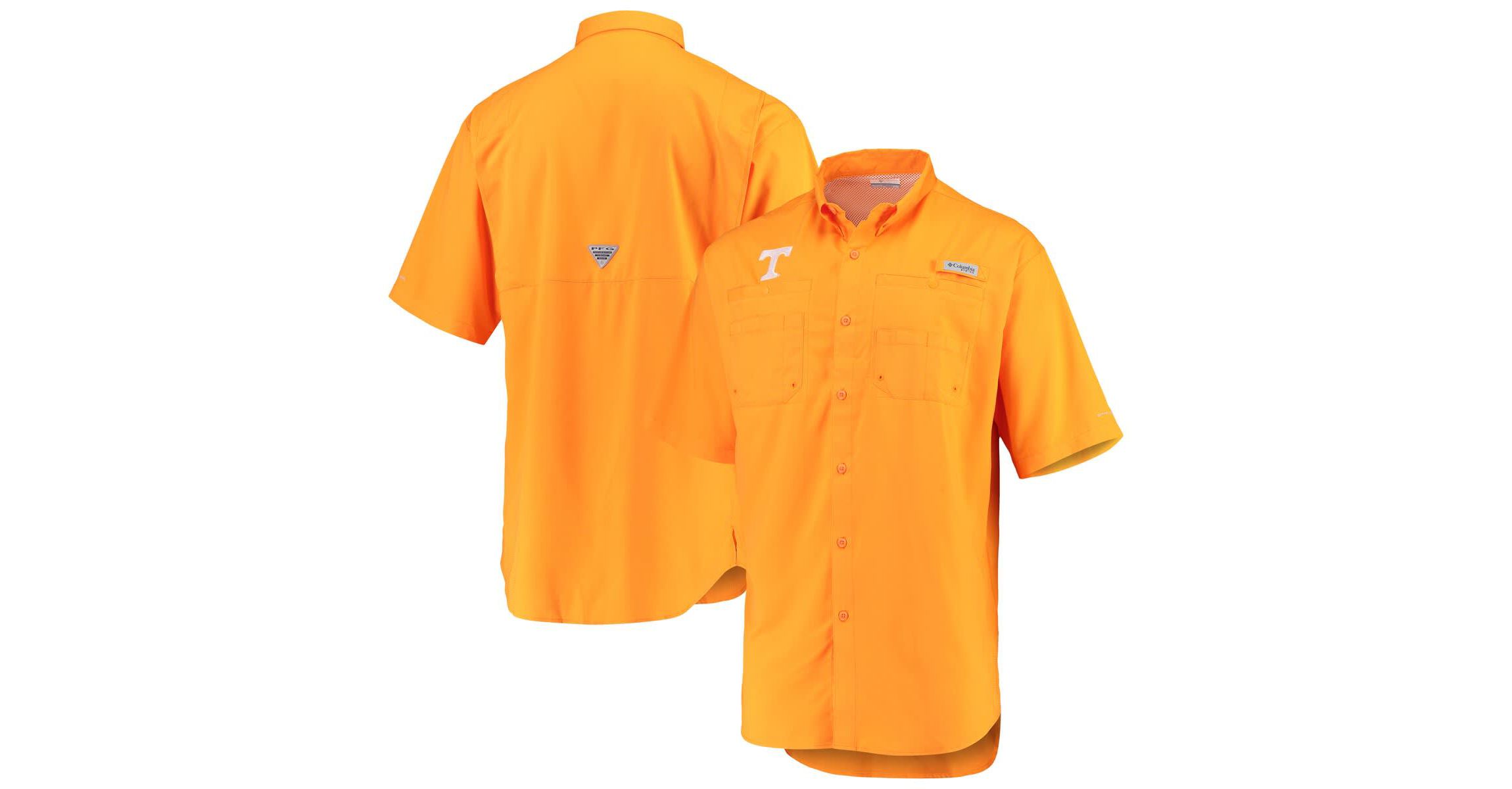 NCAA Tennessee Tennessee Volunteers Big & Tall Collegiate Tamiami Button-Down Shirt