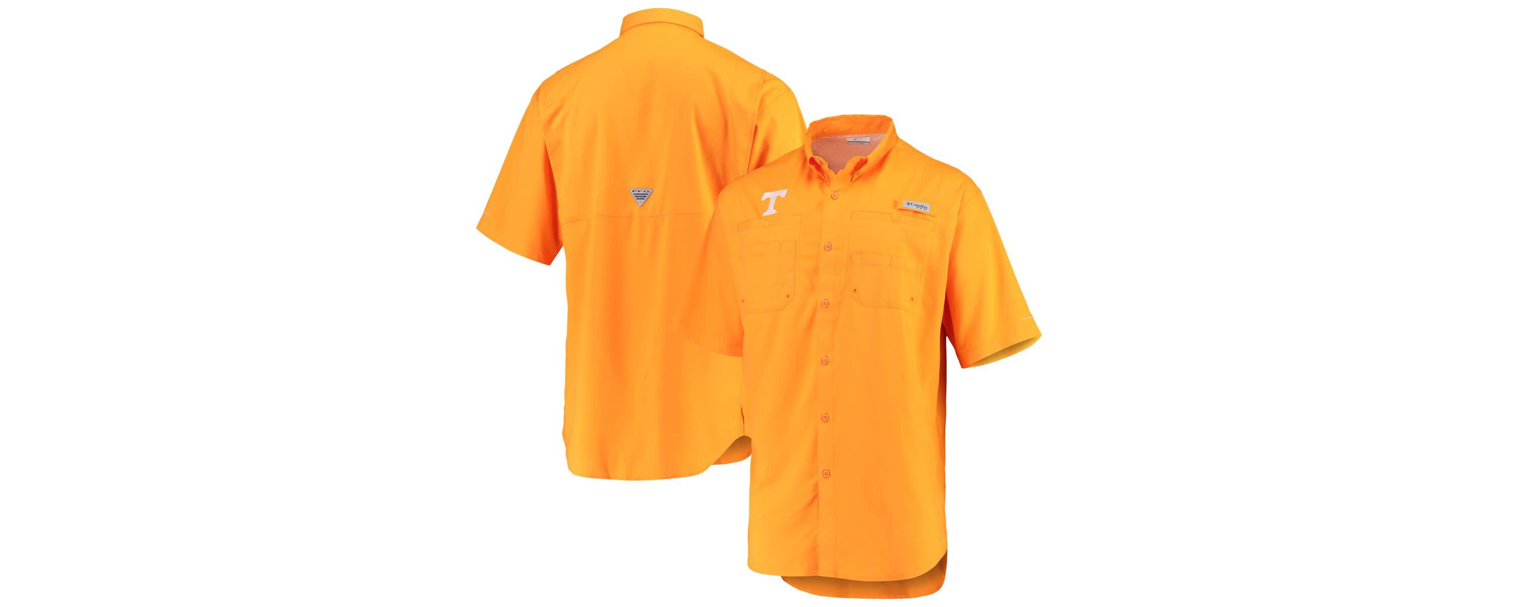 NCAA Tennessee Tennessee Volunteers Big & Tall Collegiate Tamiami Button-Down Shirt