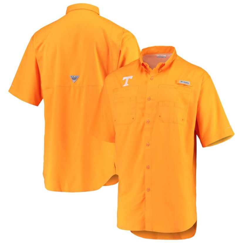 NCAA Tennessee Tennessee Volunteers Big & Tall Collegiate Tamiami Button-Down Shirt
