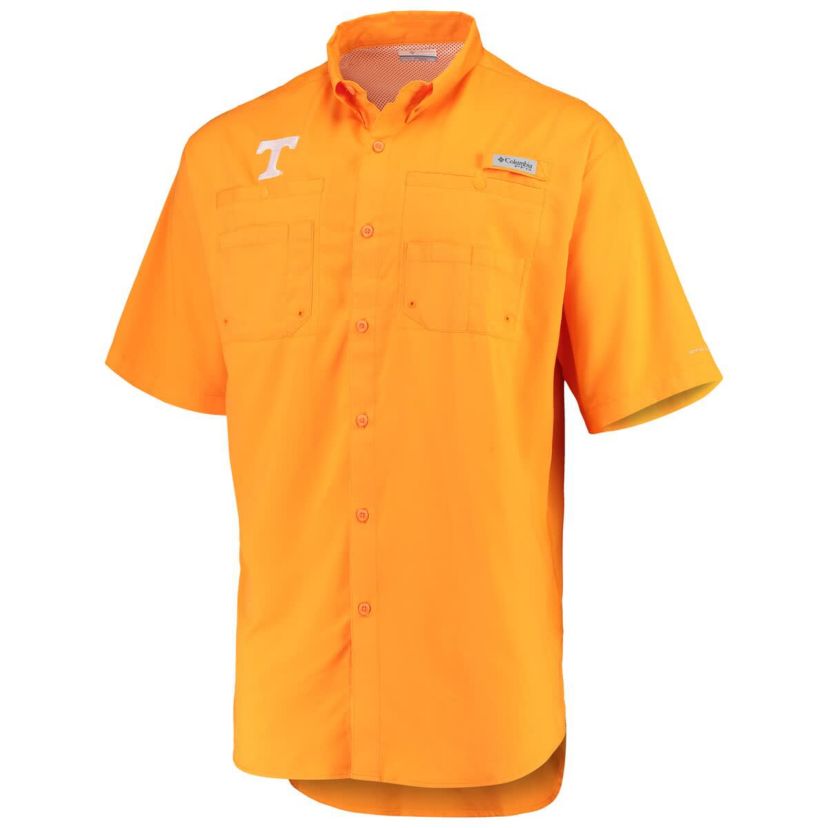 NCAA Tennessee Tennessee Volunteers Big & Tall Collegiate Tamiami Button-Down Shirt