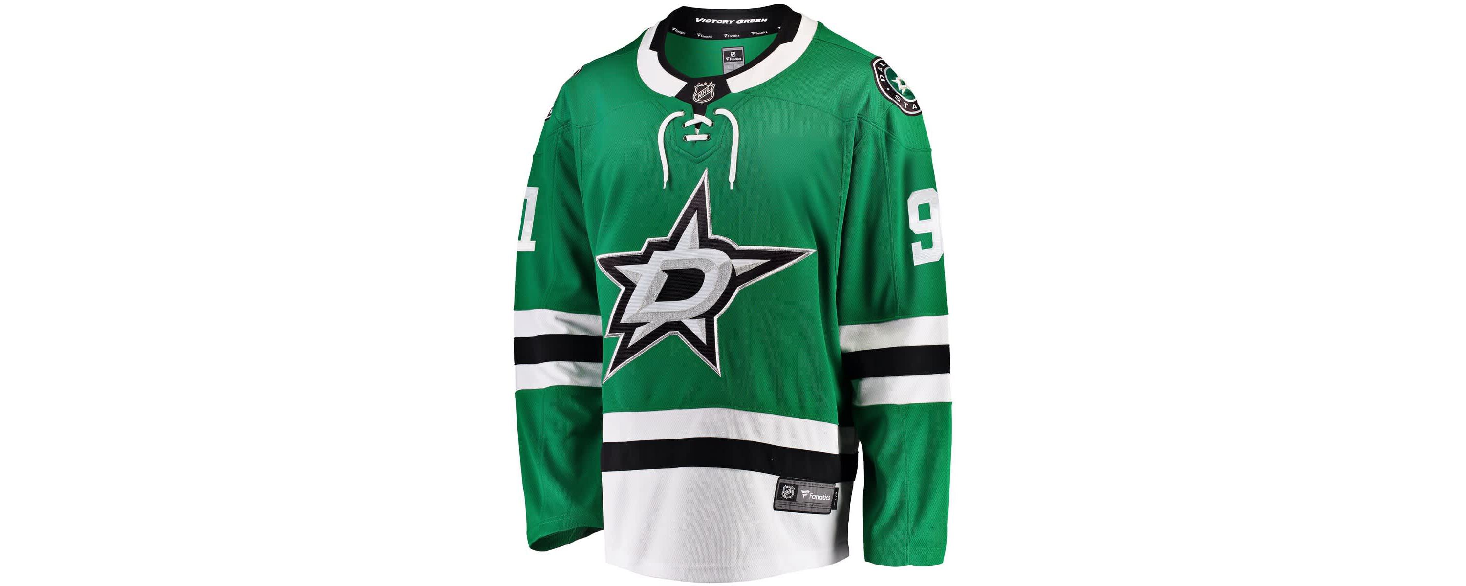 NHL Fanatics Tyler Seguin Kelly Dallas Stars Breakaway Home Jersey