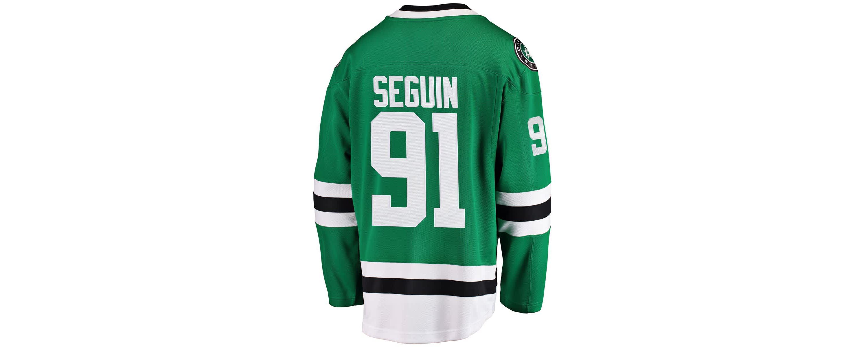 NHL Fanatics Tyler Seguin Kelly Dallas Stars Breakaway Home Jersey