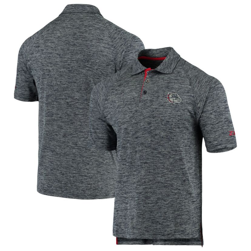 Gonzaga University Bulldogs NCAA ed Gonzaga Bulldogs Down Swing Raglan Polo
